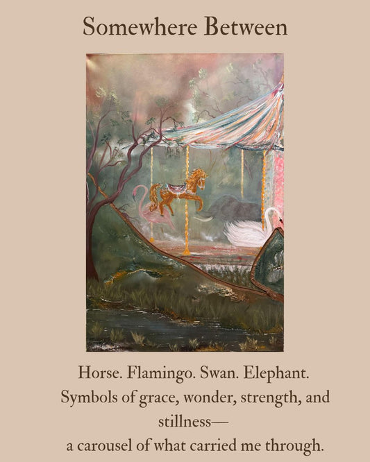 Original Canvas Art SOMEWHERE BETWEEN