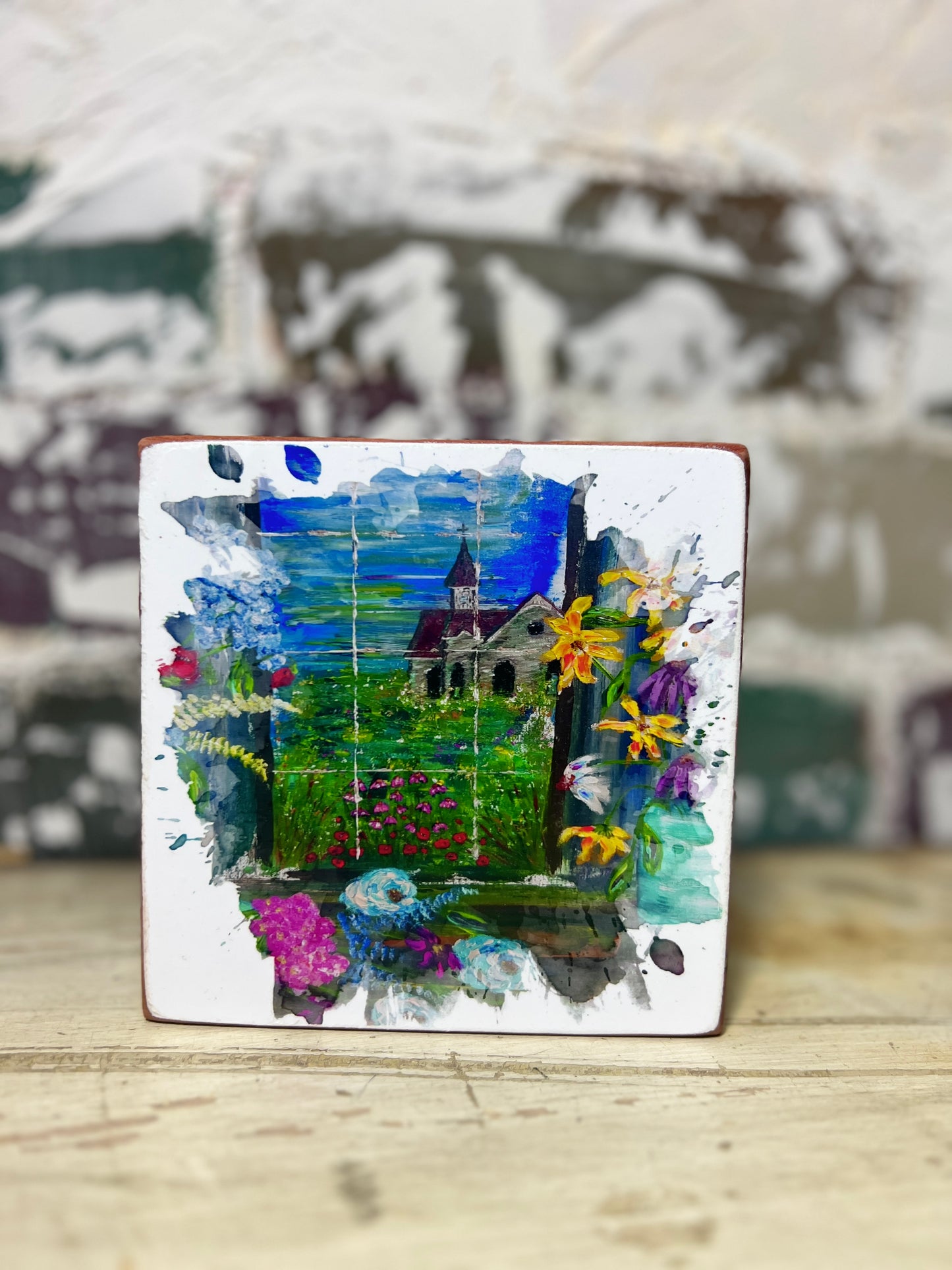 Mini Art Wood Shelf Sitter Wall Art This is My Story