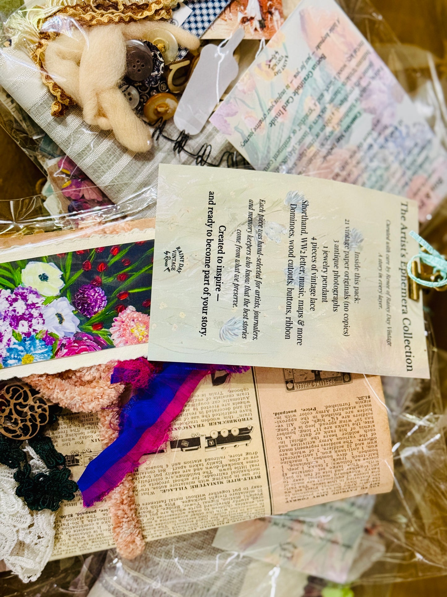 Ephemera Packs – Vintage-Inspired Bits & Pieces for Creative Faith