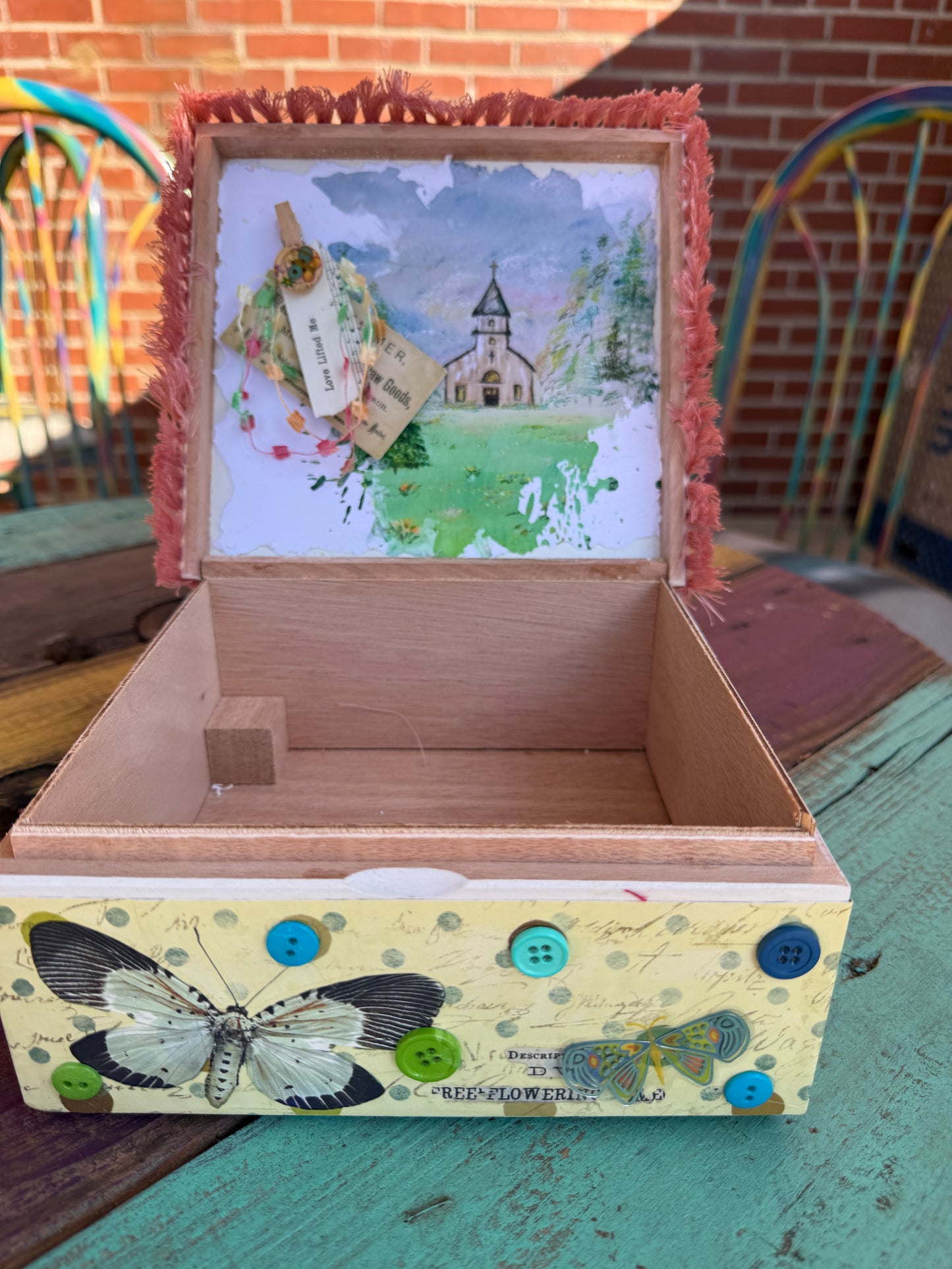 Butterfly Blessings Memory Box