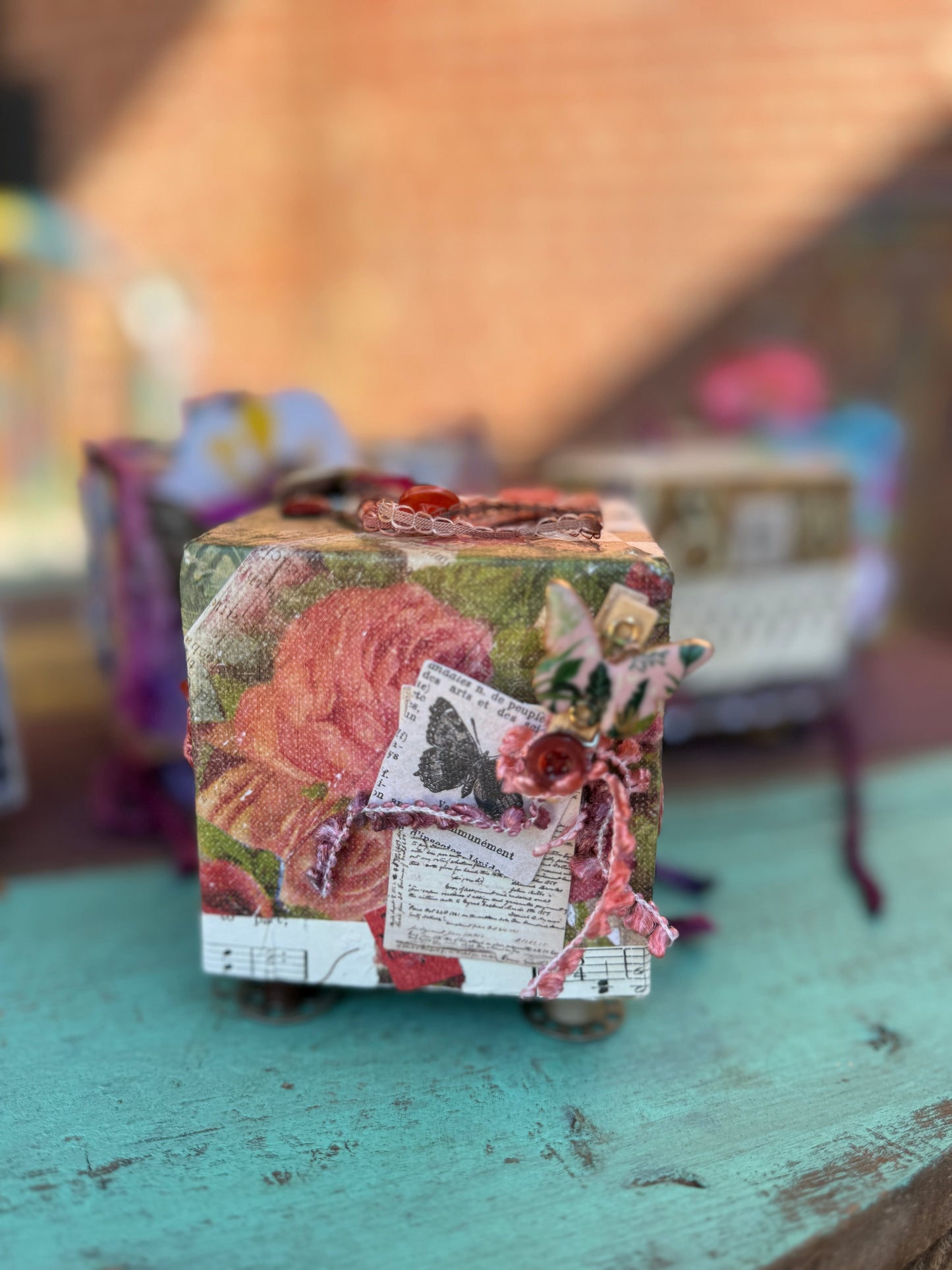 Expressions of Joy: Rose & Song Cube