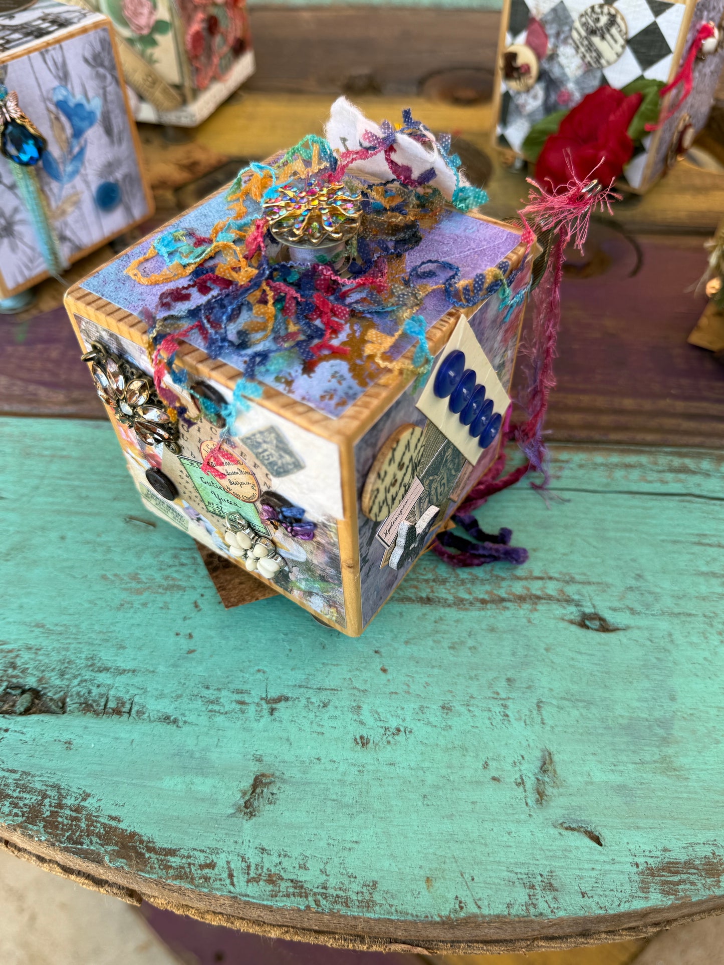 Expressions of Joy — “Gathered Whimsy” Cube