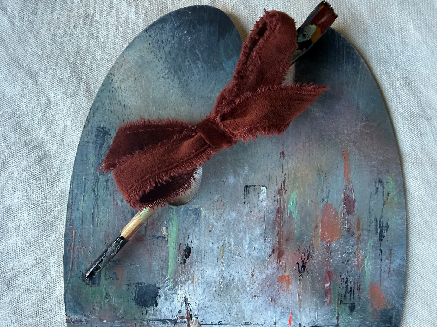 Palette Keepsake No. 13 Passing Through Original Painting by Renee