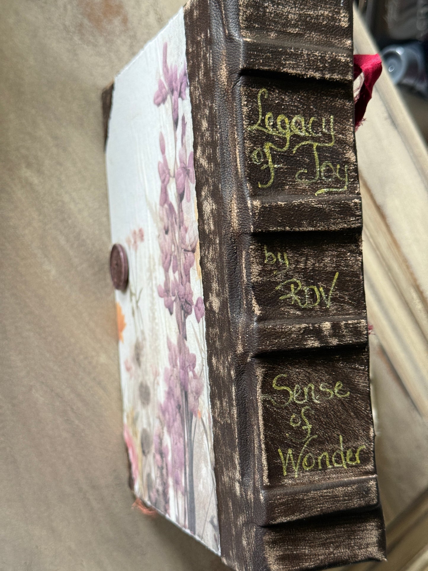Legacy of Joy Art Journal :Sense of Wonder