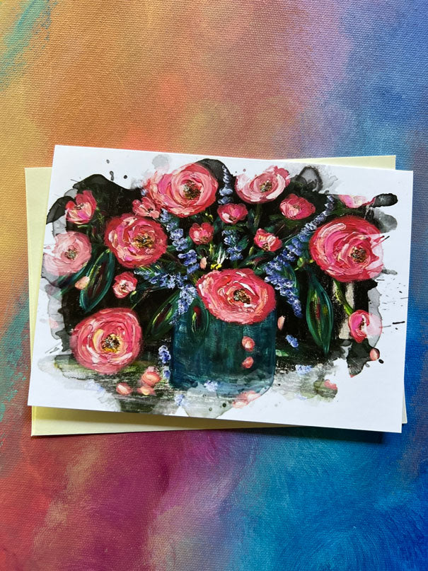 Fragrance of Life Greeting Cards set of 4