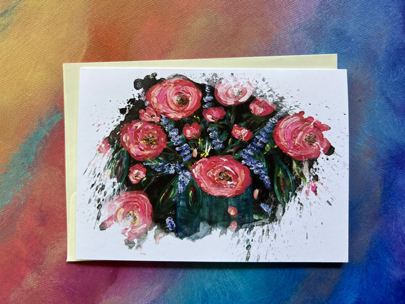 Fragrance of Life Greeting Cards set of 4