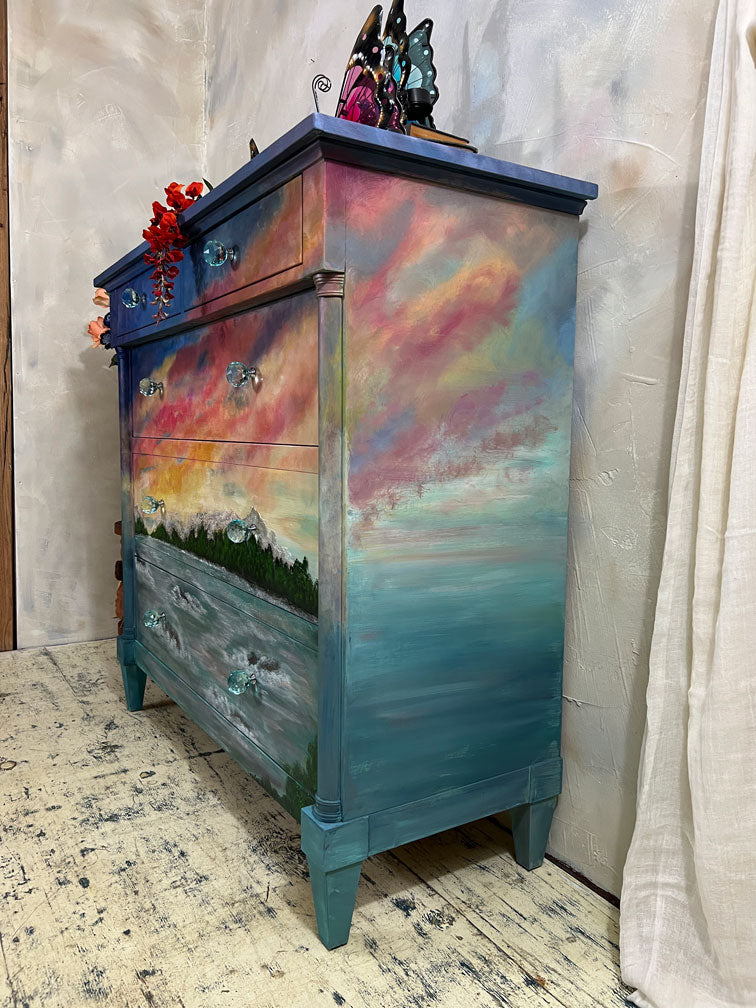 Dresser/buffet/painted furniture