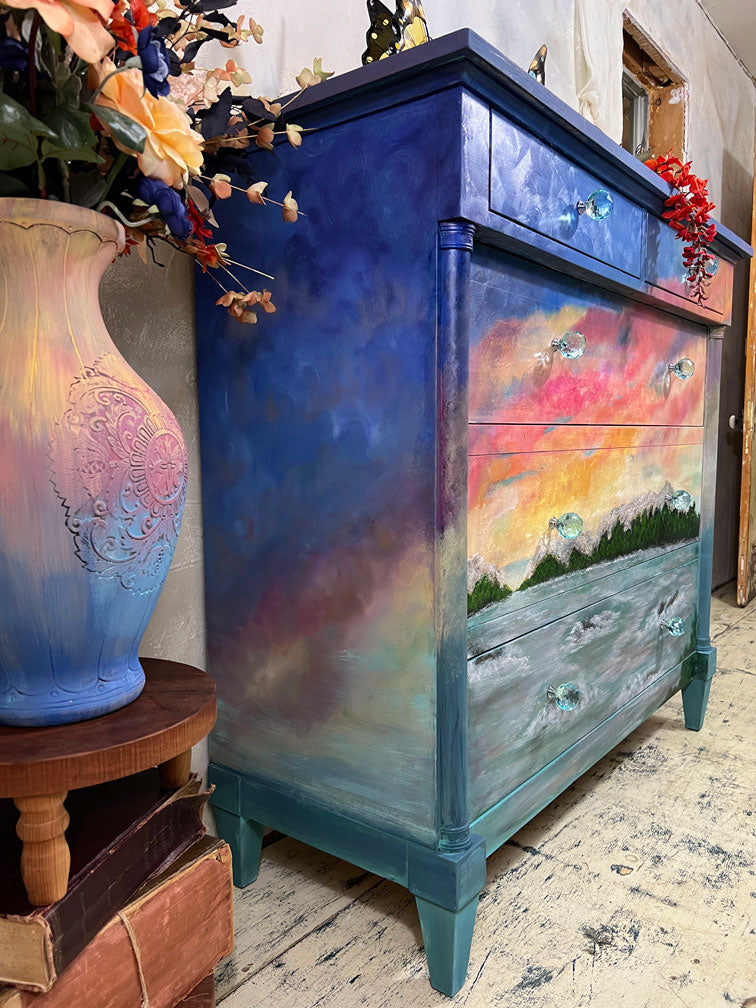 Dresser/buffet/painted furniture