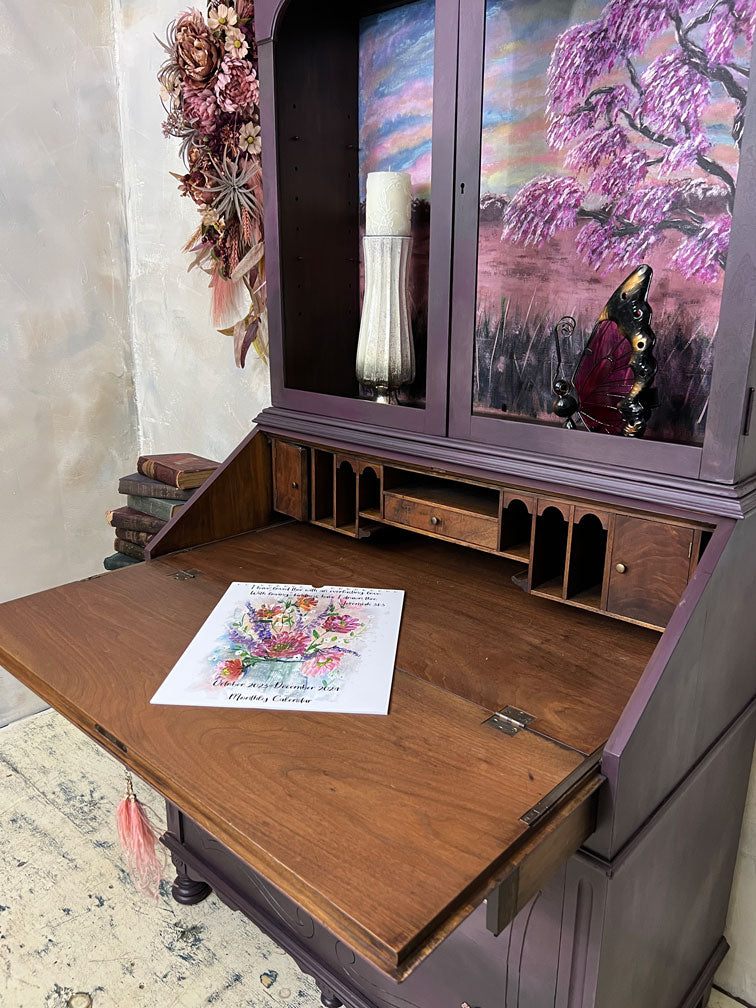 Secretary Hutch, Antique Cabinet