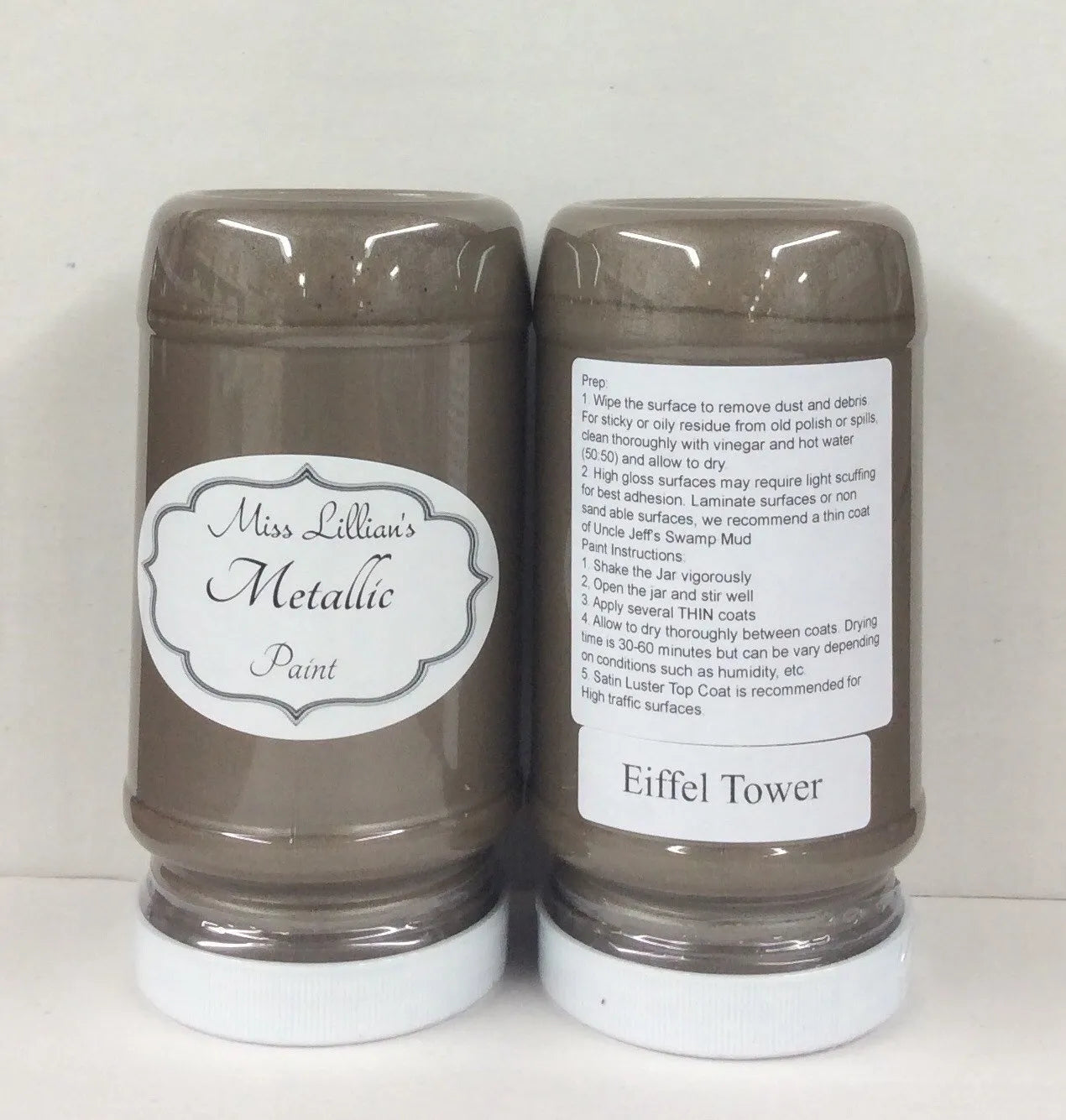Miss Lillian's Metallic Paint Eiffel Tower