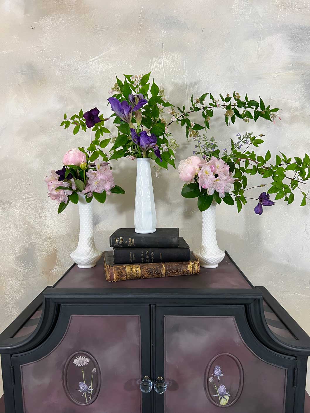 Whimsical Fantasy – Hand-Painted Vintage Dresser | Original Furniture Artwork by Renee Smith