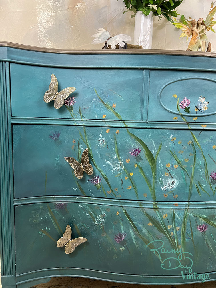 Where Fairies Dream — Hand Painted Collector Dresser