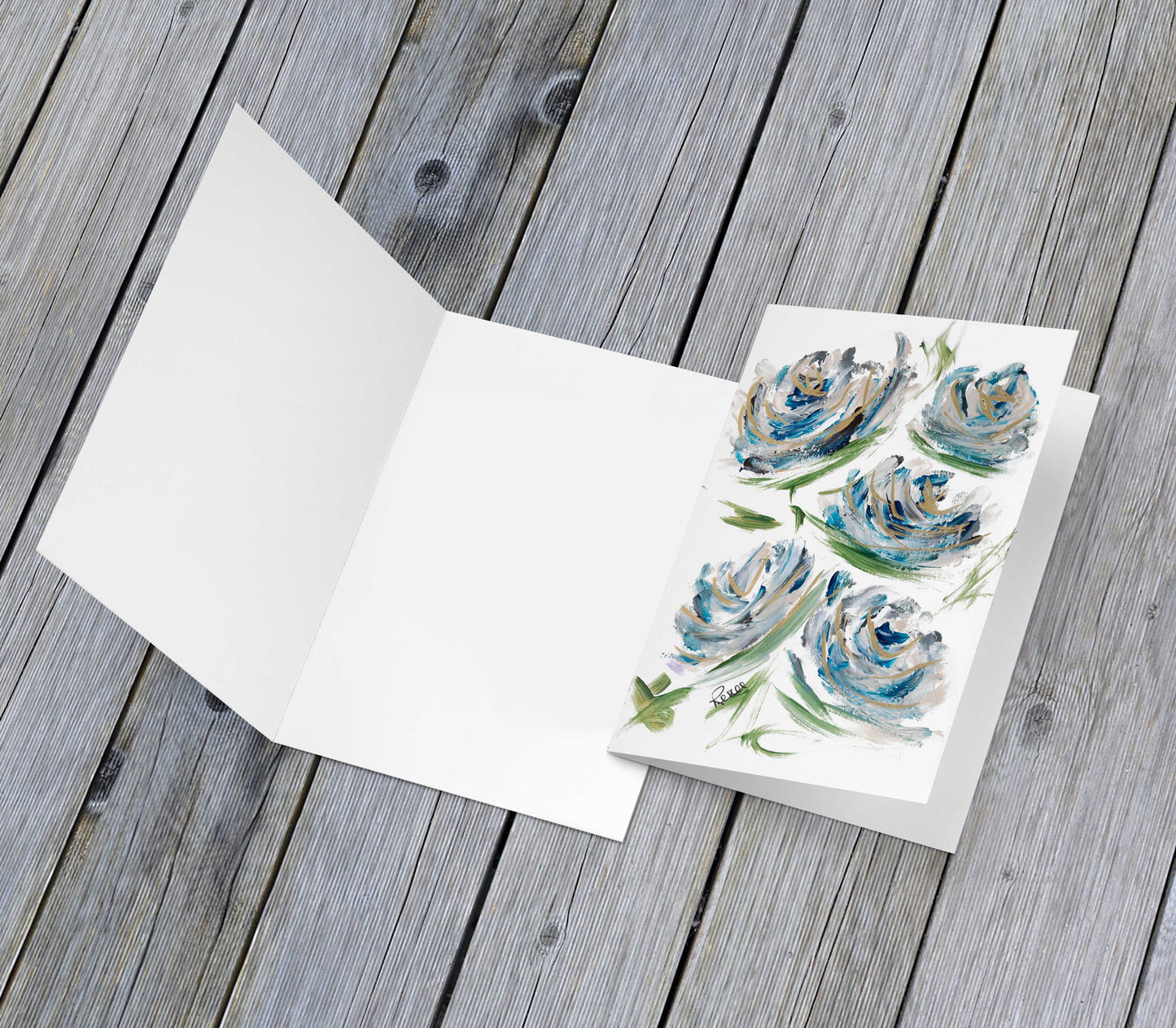 Blue Rose Cards
