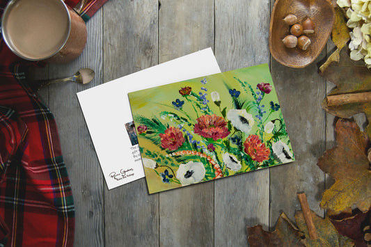 Wild Gardens 2 Greeting Cards