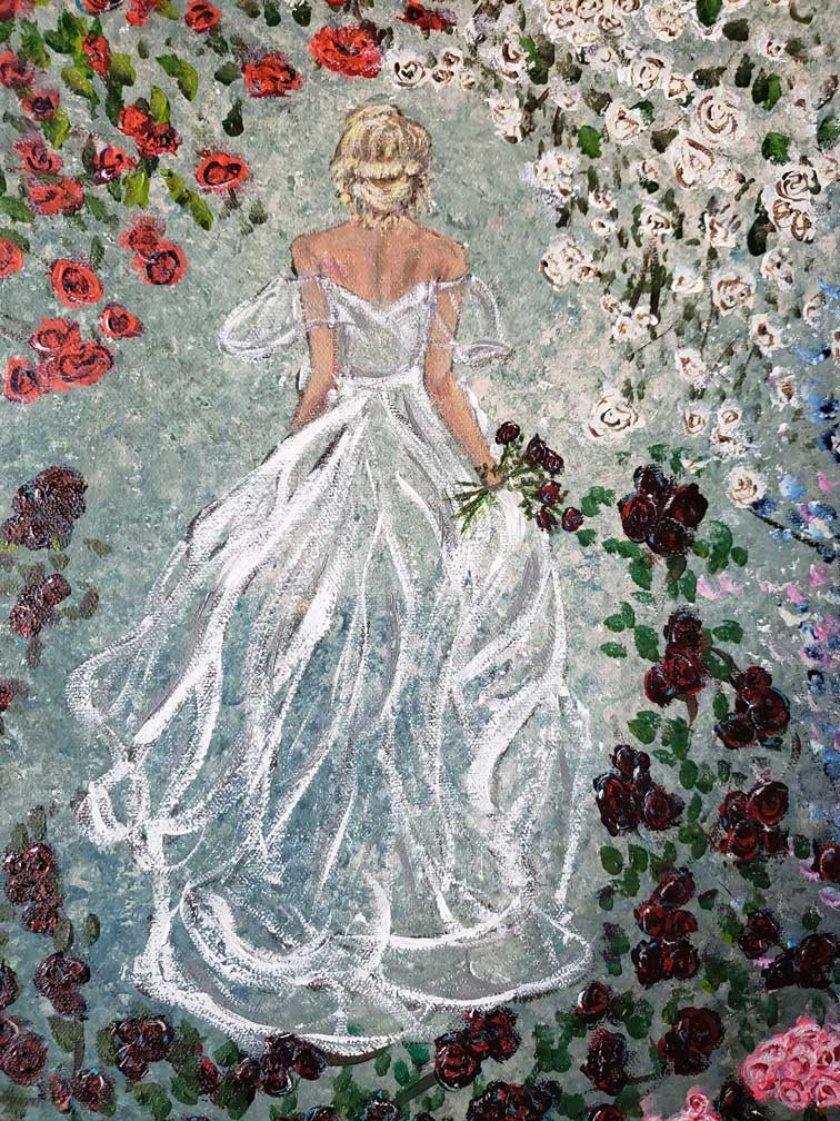 Wedding Day Giclee Art Print