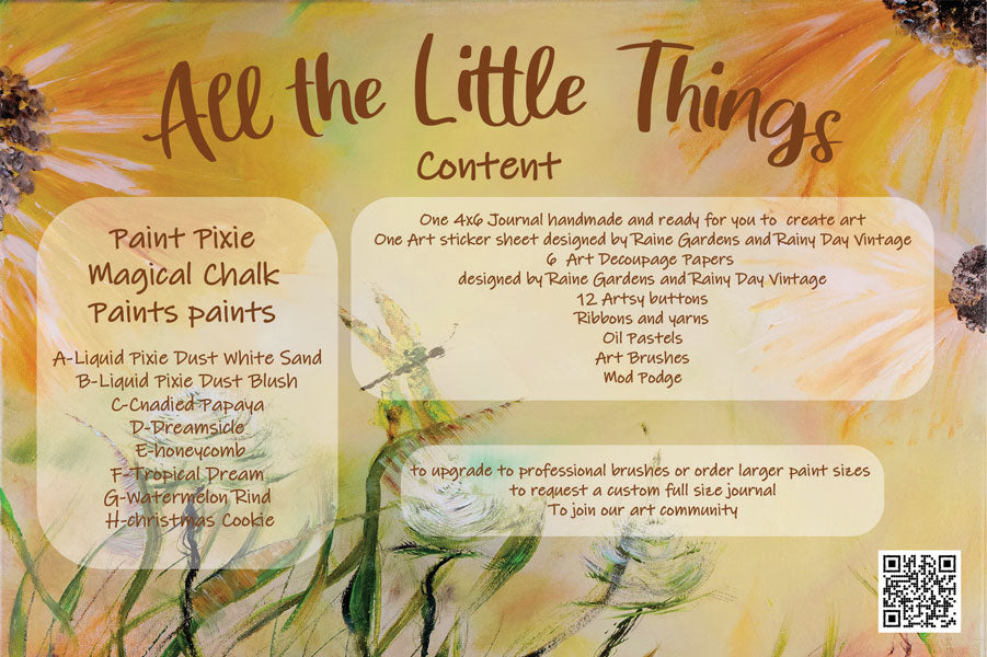 ALL THE LITTLE THINGS Box Kit Art Journaling
