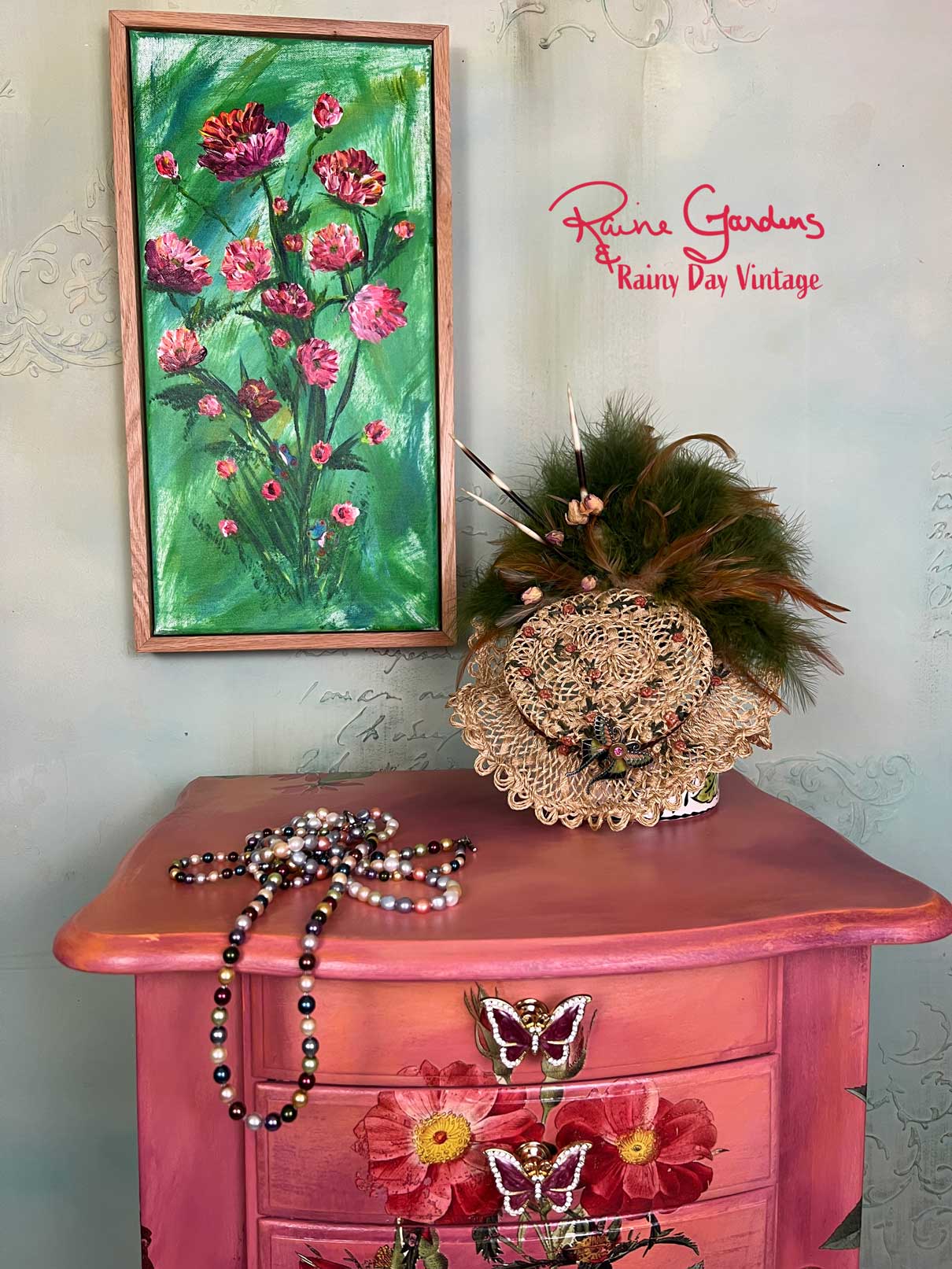 Love Me Pink Jewelry Armoire