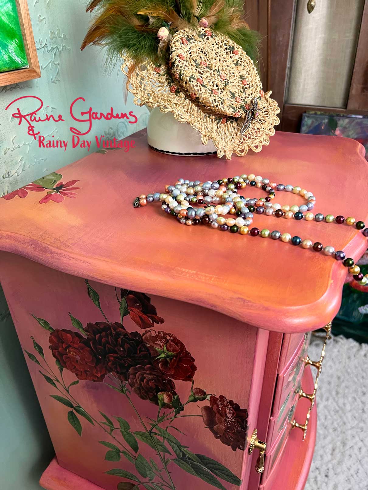 Love Me Pink Jewelry Armoire