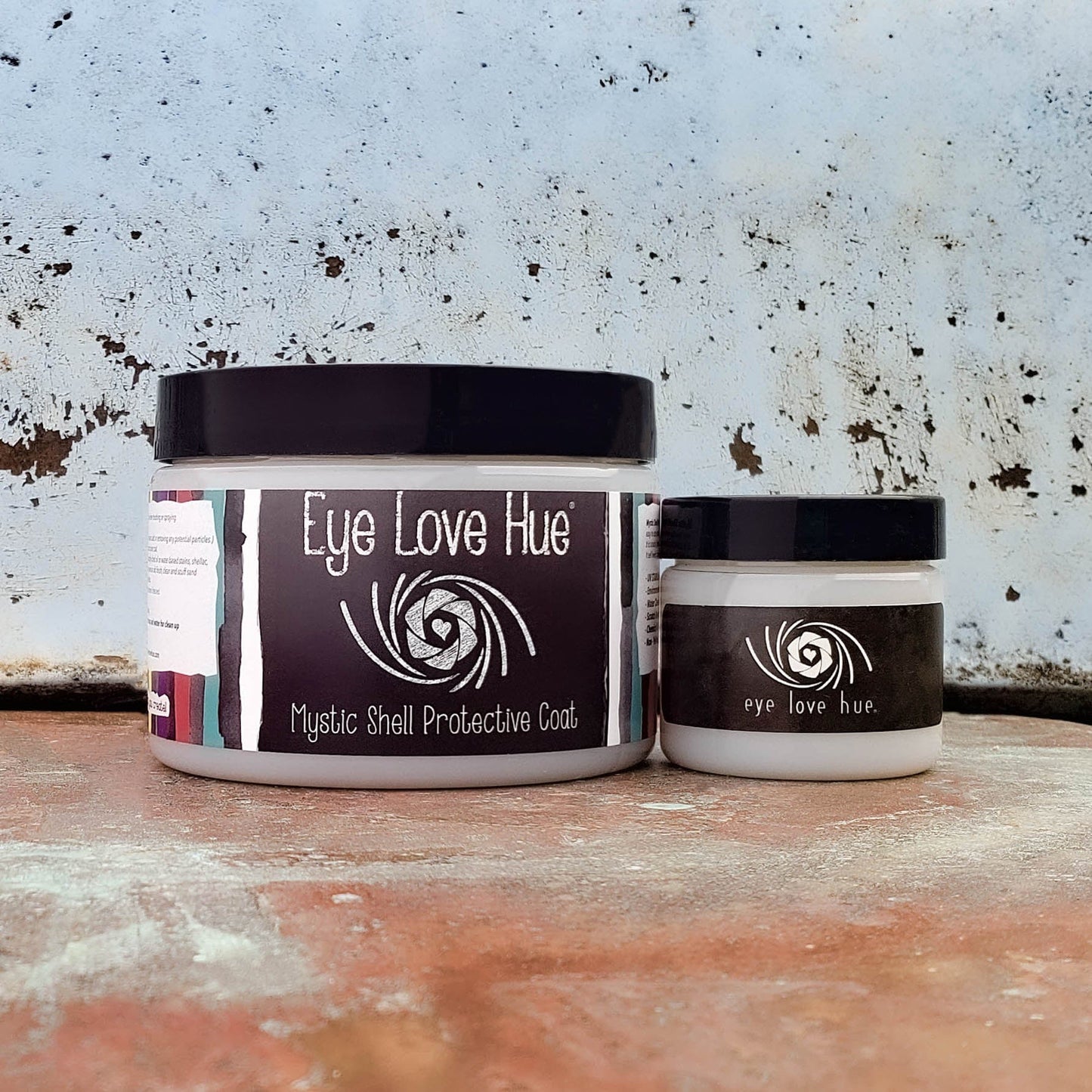 Eye Love Hue LLC Mystic Shell Protective Coat Acrylic Mineral Paint Chalk Paint Clay Paint