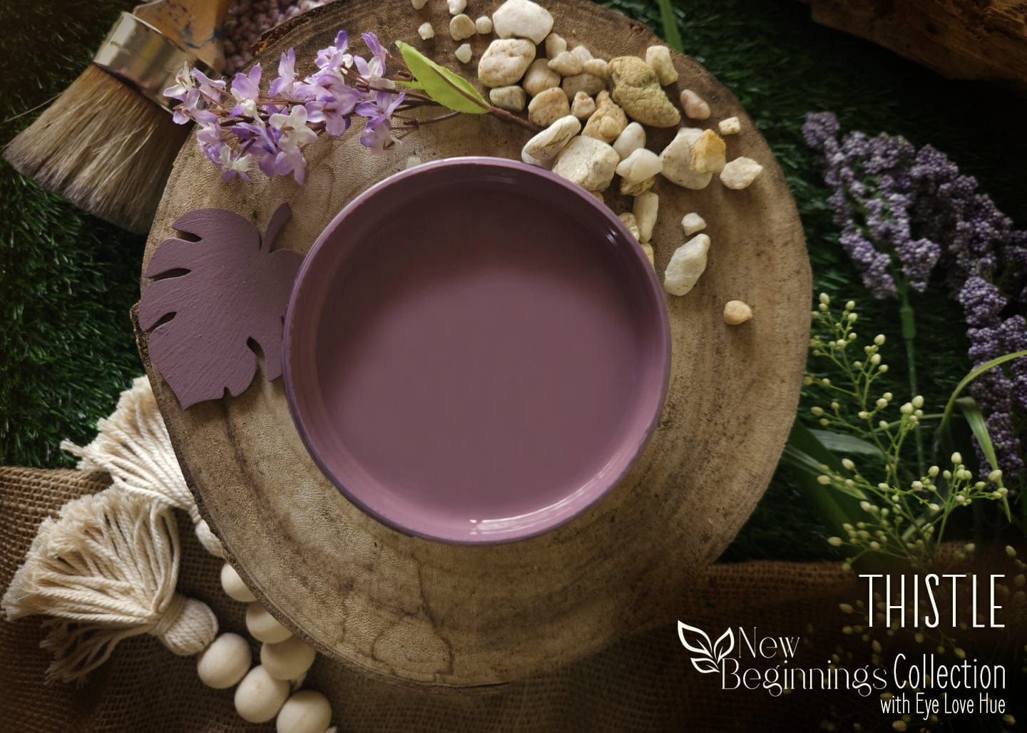Eye Love Hue LLC Thistle Acrylic Mineral Paint Chalk Paint Clay Paint