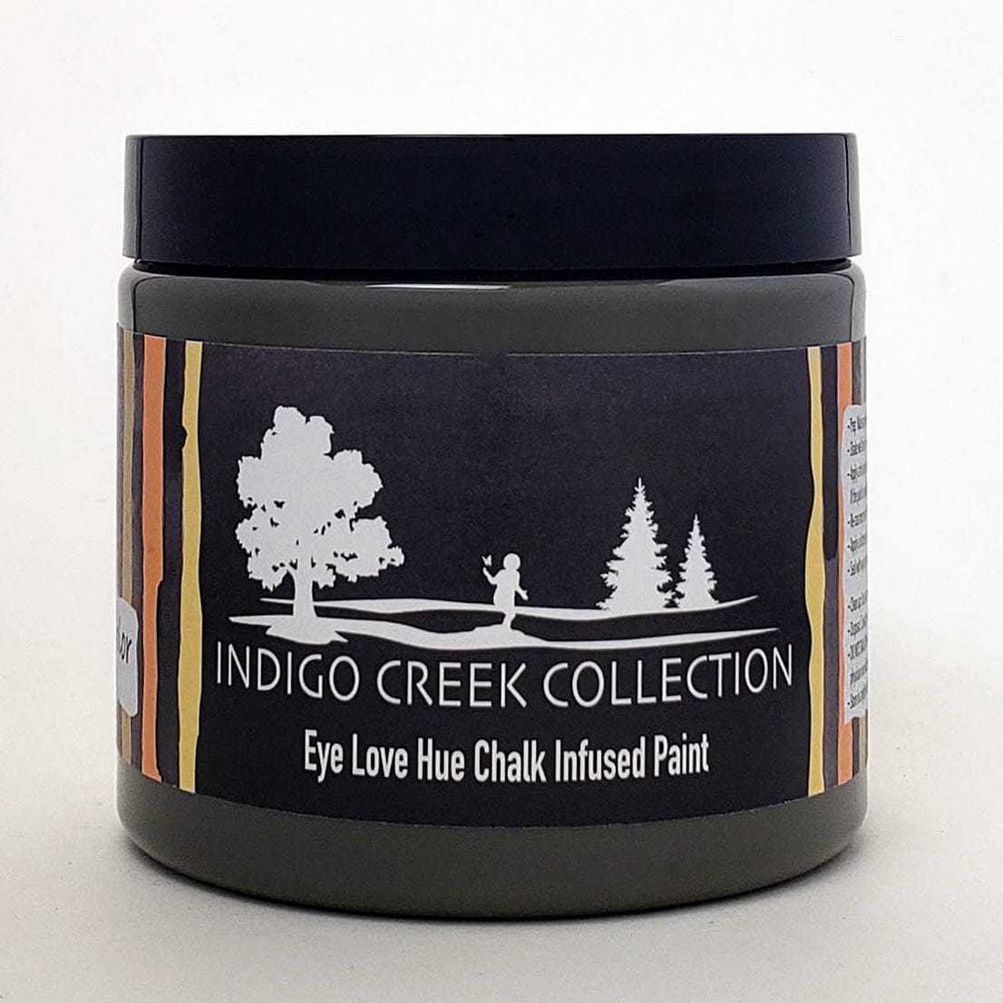 Eye Love Hue Paint & Products 16 oz Stoney Creek- Indigo Creek Collection Acrylic Mineral Paint Chalk Paint Clay Paint