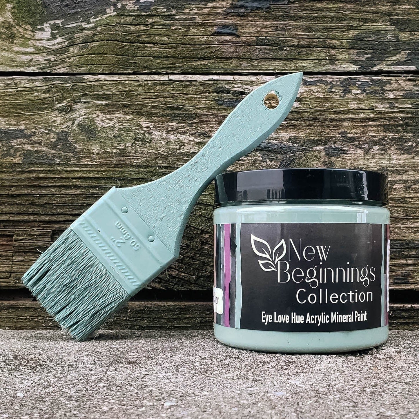 Eye Love Hue Paint & Products 2 oz Eucalyptus Acrylic Mineral Paint Chalk Paint Clay Paint