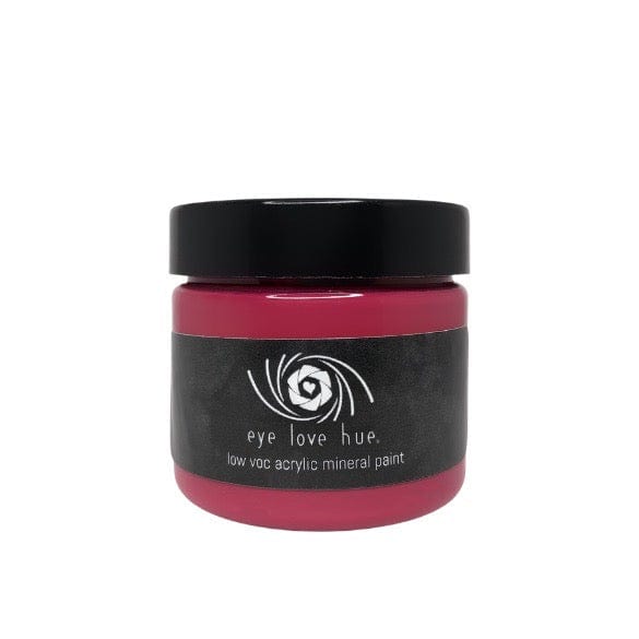 Eye Love Hue Paint & Products 2 oz Pucker Up Pink Acrylic Mineral Paint Chalk Paint Clay Paint