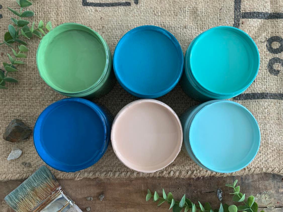 Eye Love Hue Paint & Products Belizean Blue Acrylic Mineral Paint Chalk Paint Clay Paint
