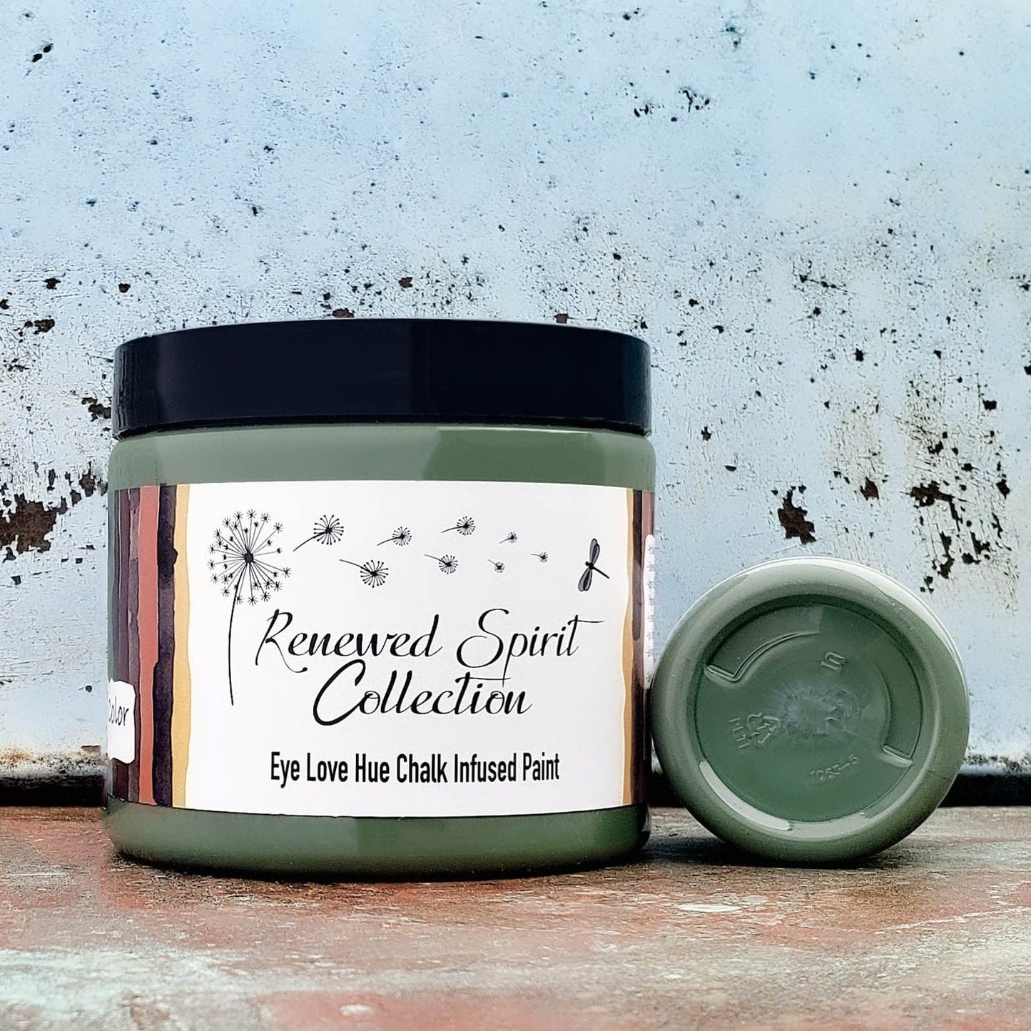Eye Love Hue Paint & Products Cactus Green- Renewed Spirit Collection Acrylic Mineral Paint Chalk Paint Clay Paint
