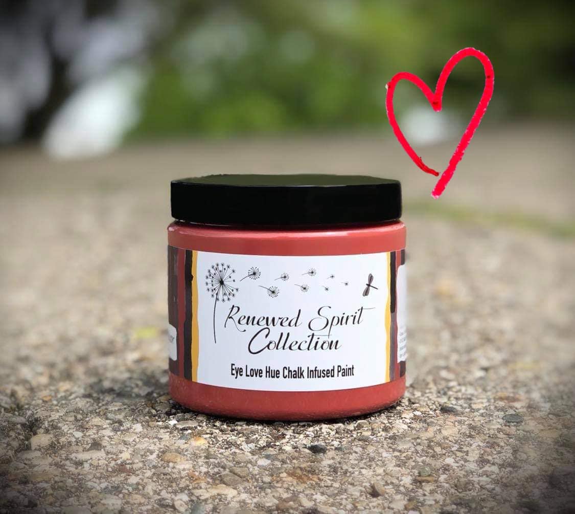 Eye Love Hue Paint & Products French Kiss- Renewed Spirit Collection Acrylic Mineral Paint Chalk Paint Clay Paint