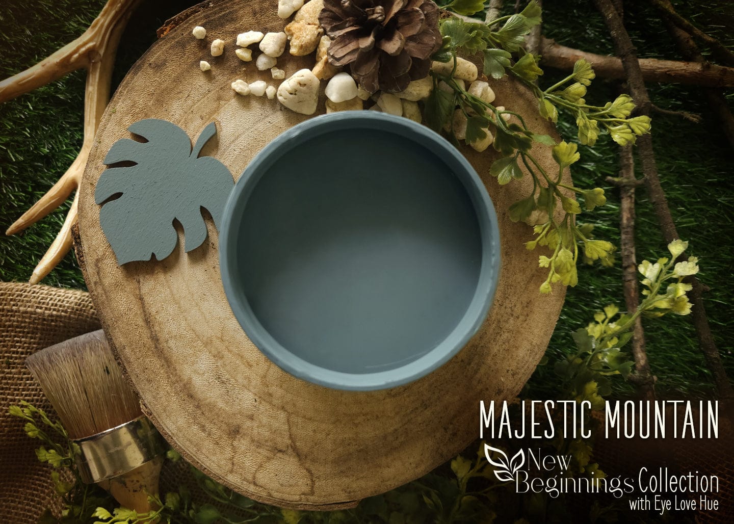 Eye Love Hue Paint & Products Majestic Mountain Acrylic Mineral Paint Chalk Paint Clay Paint