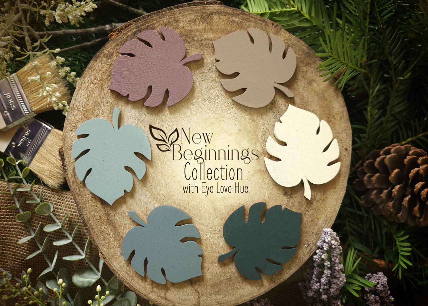 Eye Love Hue Paint & Products Majestic Mountain Acrylic Mineral Paint Chalk Paint Clay Paint