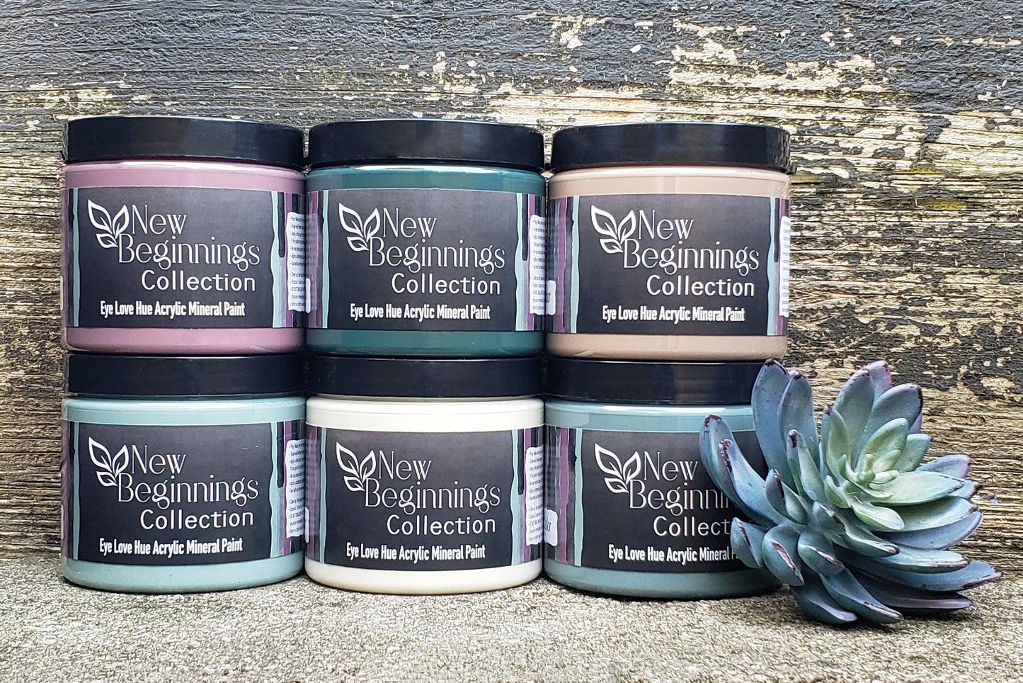 Eye Love Hue Paint & Products Majestic Mountain Acrylic Mineral Paint Chalk Paint Clay Paint