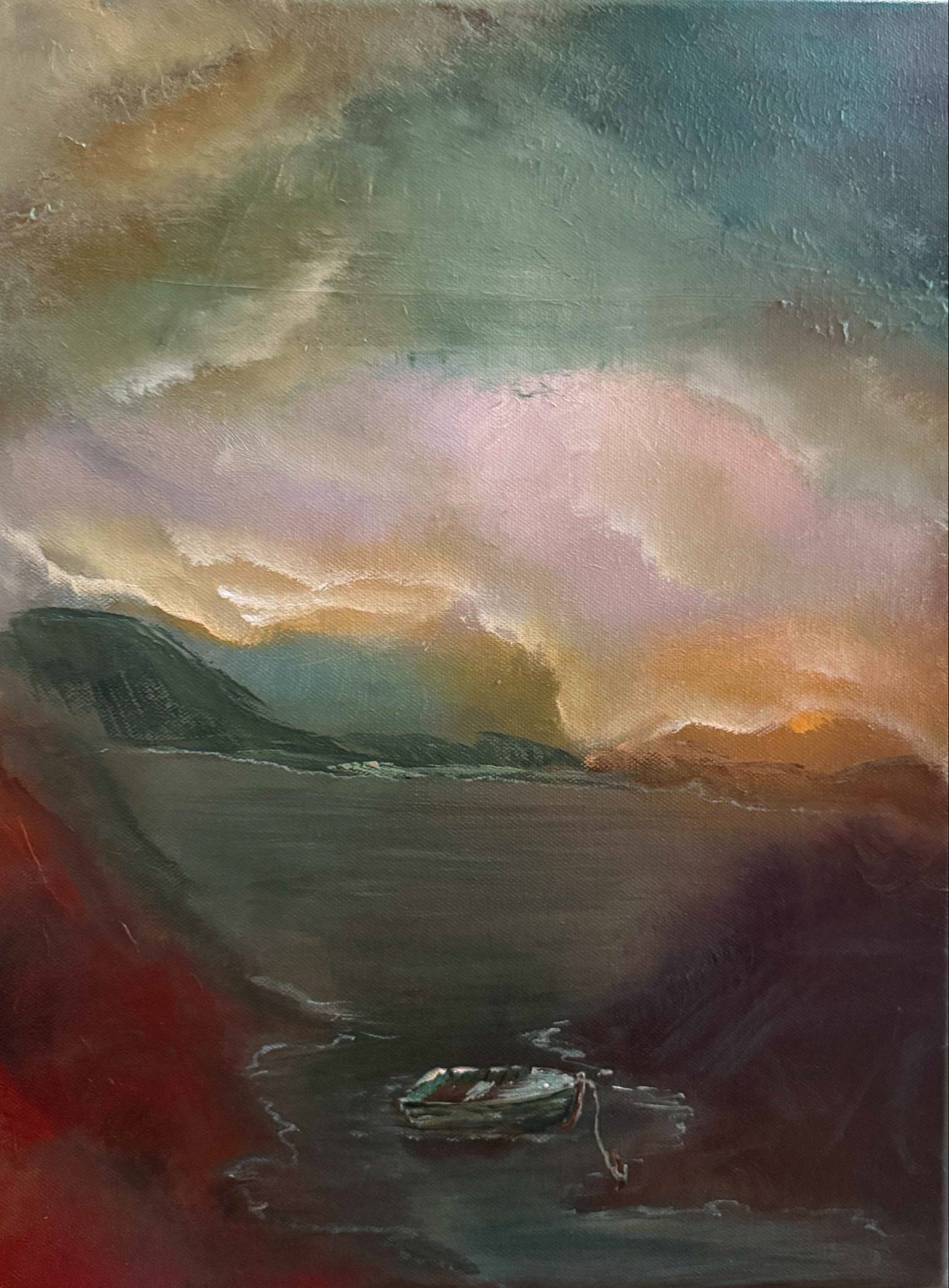 The Refuge – 12x16 Original Acrylic Painting by Renee Smith