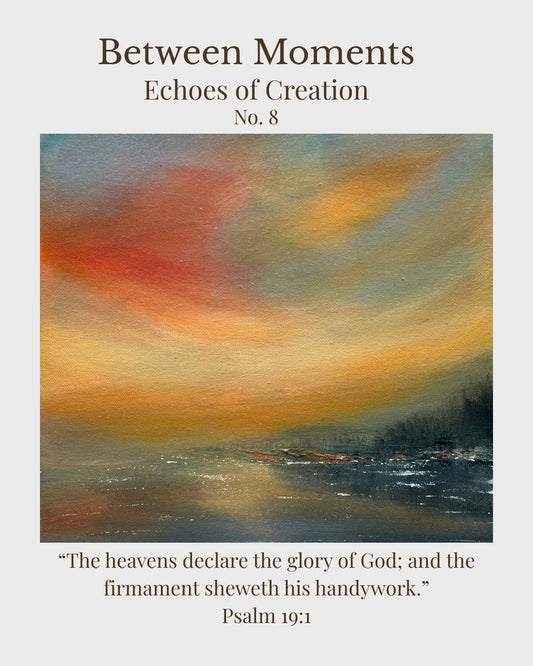 Between Moments Echoes of Creation Collection No. 8 Original Landscape Painting