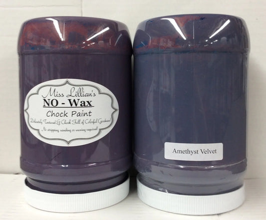 Miss Lillian's NO WAX Chock Paint Amethyst Velvet