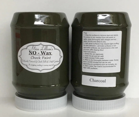 Miss Lillian's NO WAX Chock Paint Charcoal