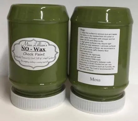 Miss Lillian's NO WAX Chock Paint Moss