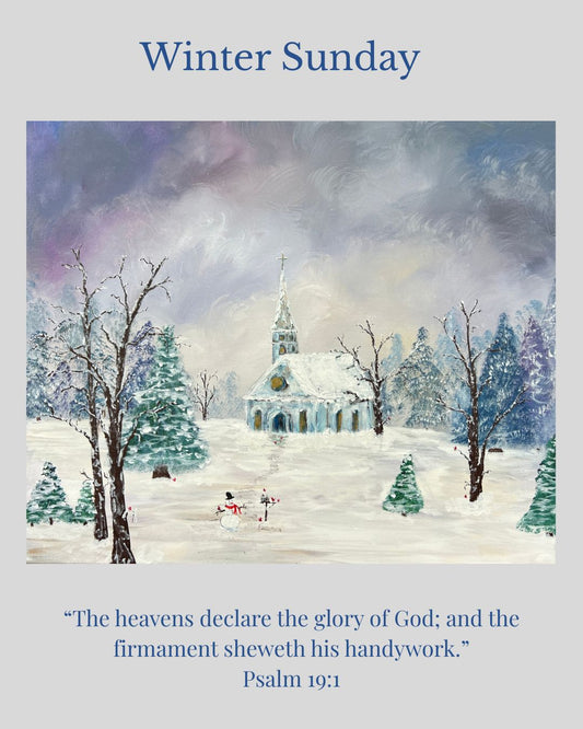 Winter Sunday | Original Painting