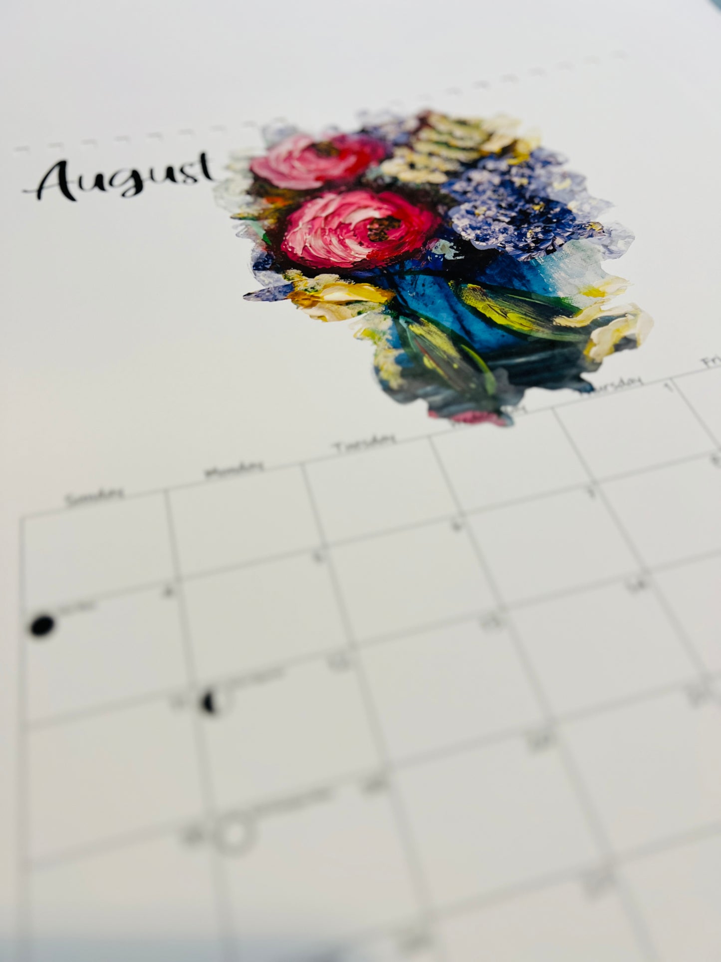 15 Month Limited Edition Art Print Calendar 2023-2024