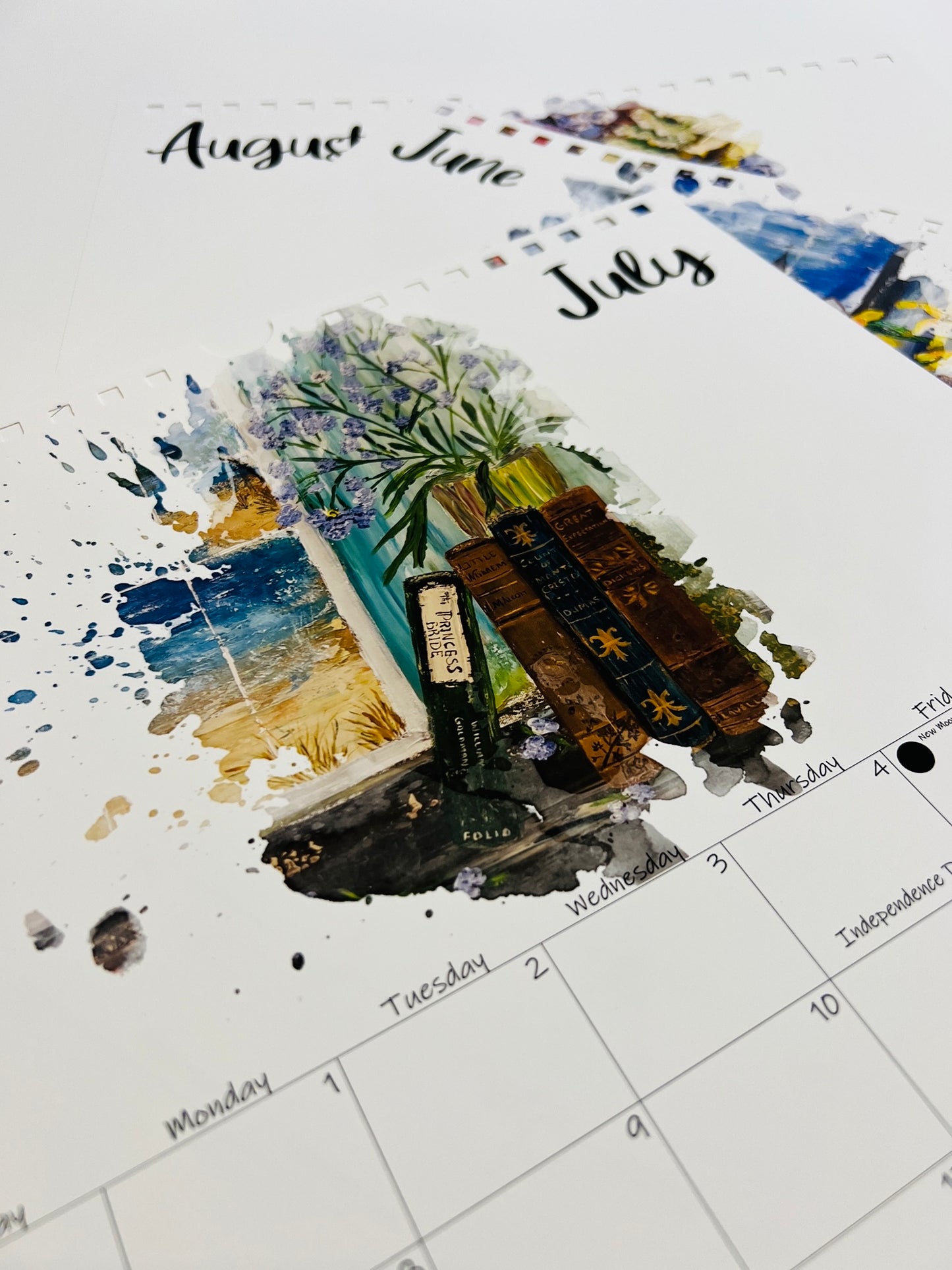 15 Month Limited Edition Art Print Calendar 2023-2024