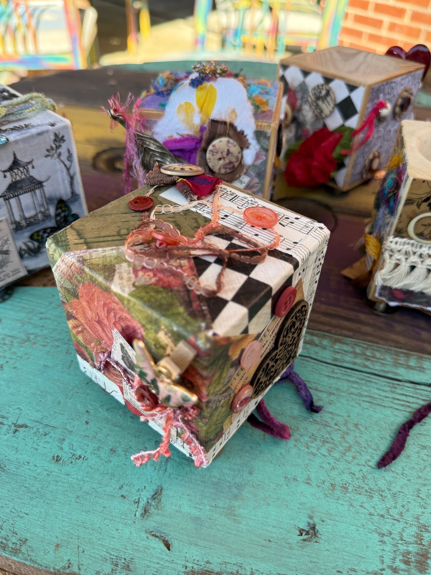 Expressions of Joy: Rose & Song Cube