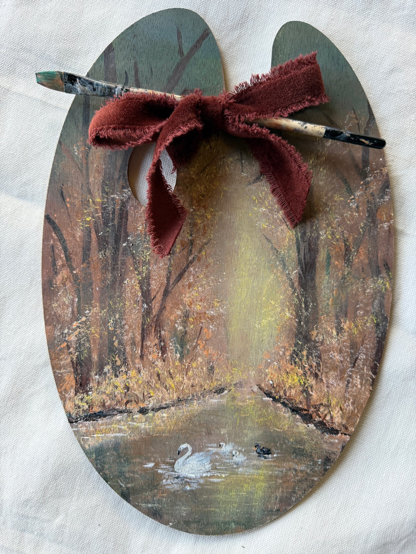 Palette Keepsake No. 9  Within the Pause  Original Art by Renee Smith