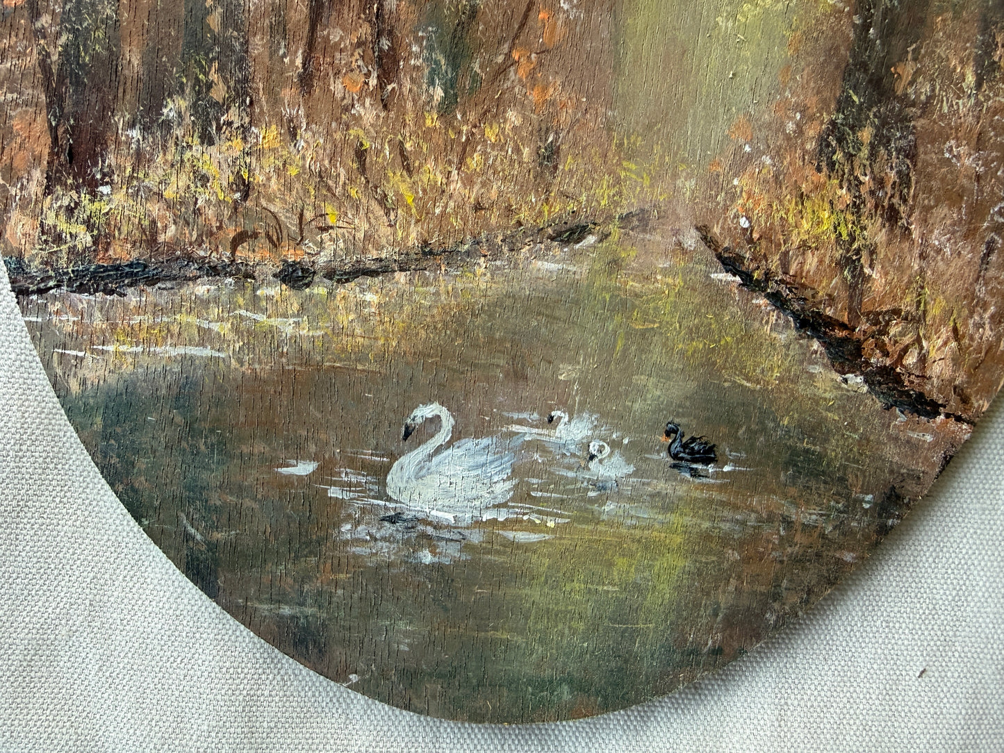 Palette Keepsake No. 9  Within the Pause  Original Art by Renee Smith