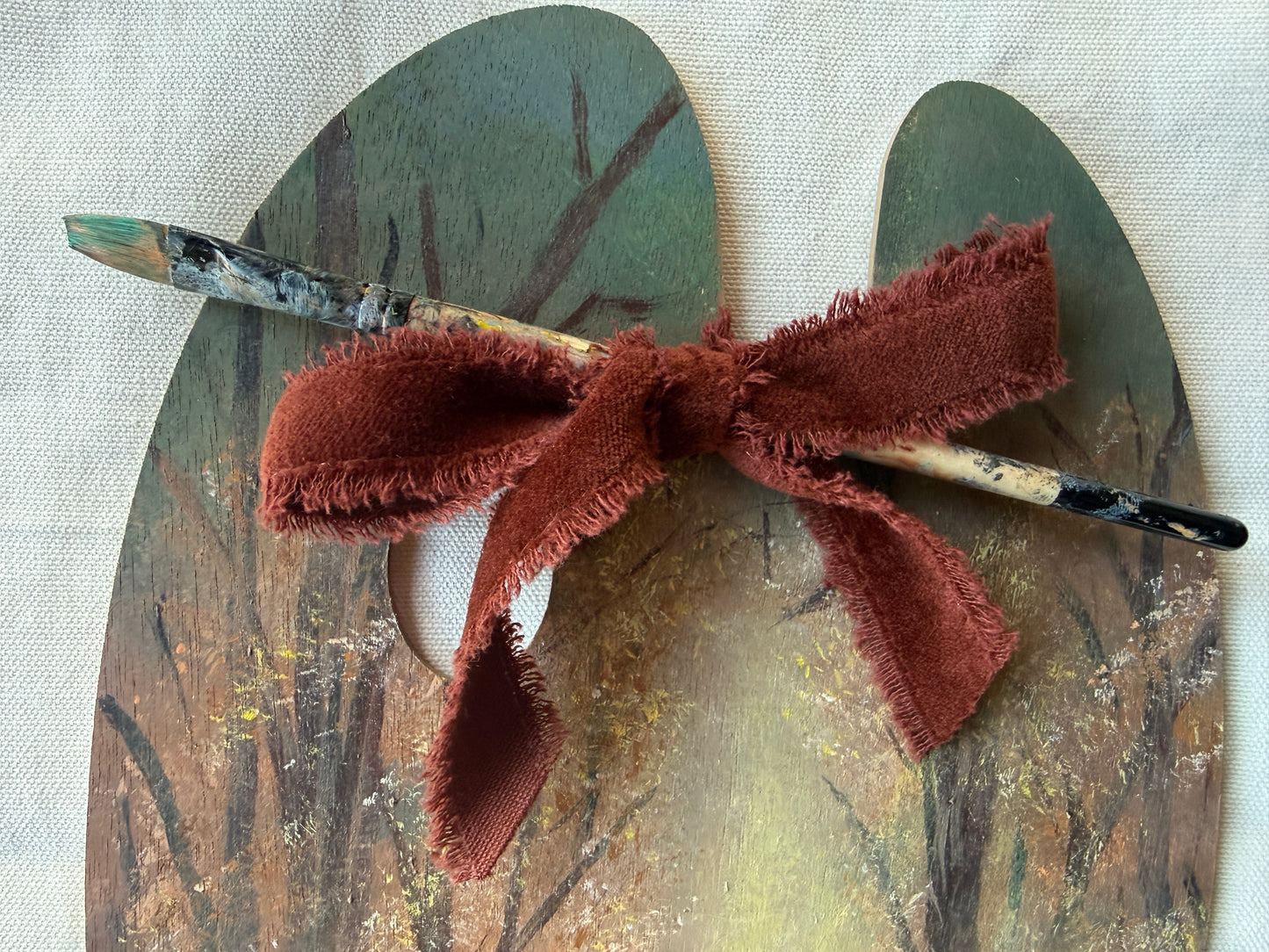 Palette Keepsake No. 9  Within the Pause  Original Art by Renee Smith