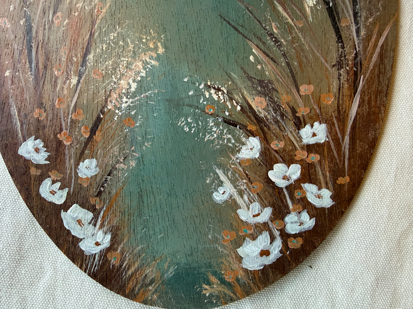 Palette Keepsake No. 11, Grounded Original Painting by Renee Smith