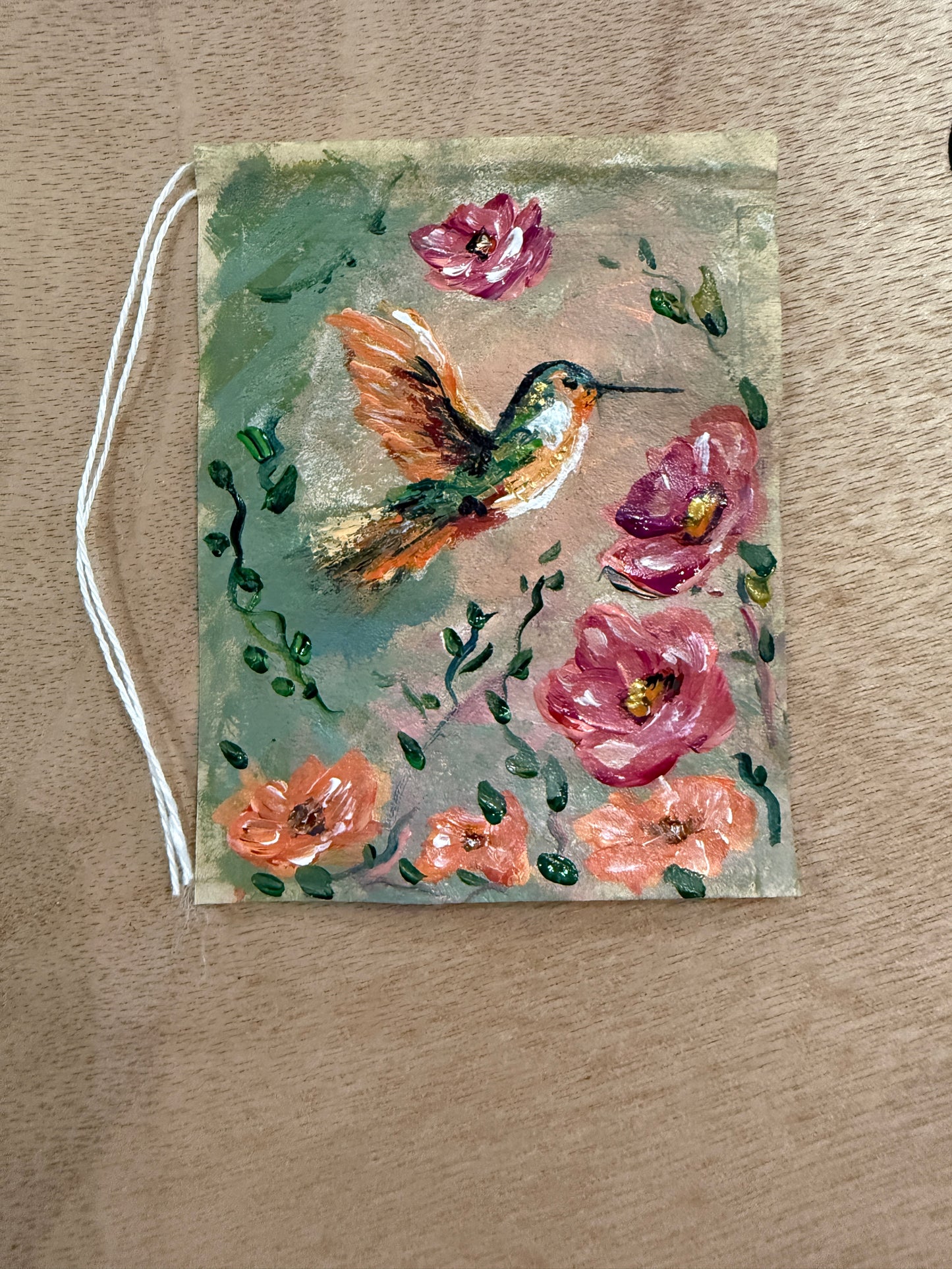 Hummingbird Studies I & II – Framed Original Artwork (Set of Two)