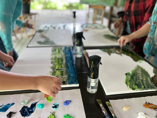 Canvas Carousel: A Creative Afternoon in The In-Between