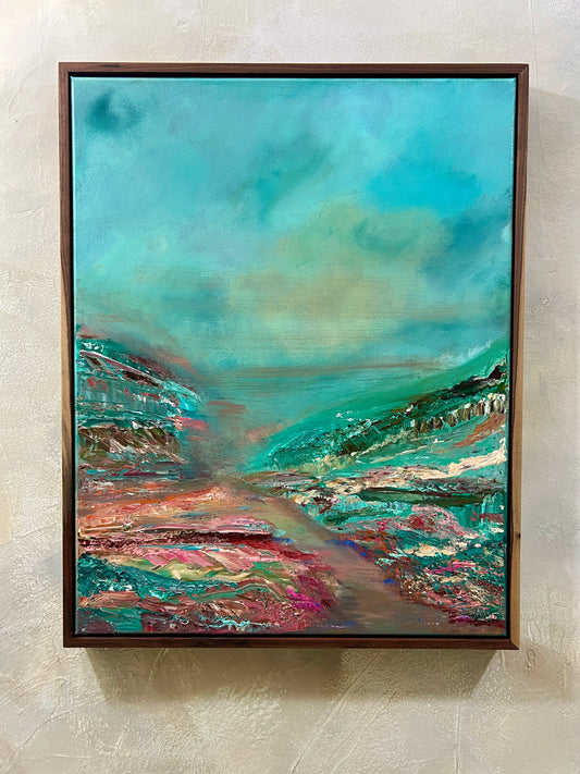 The Evening and the Morning, Part I Original Canvas