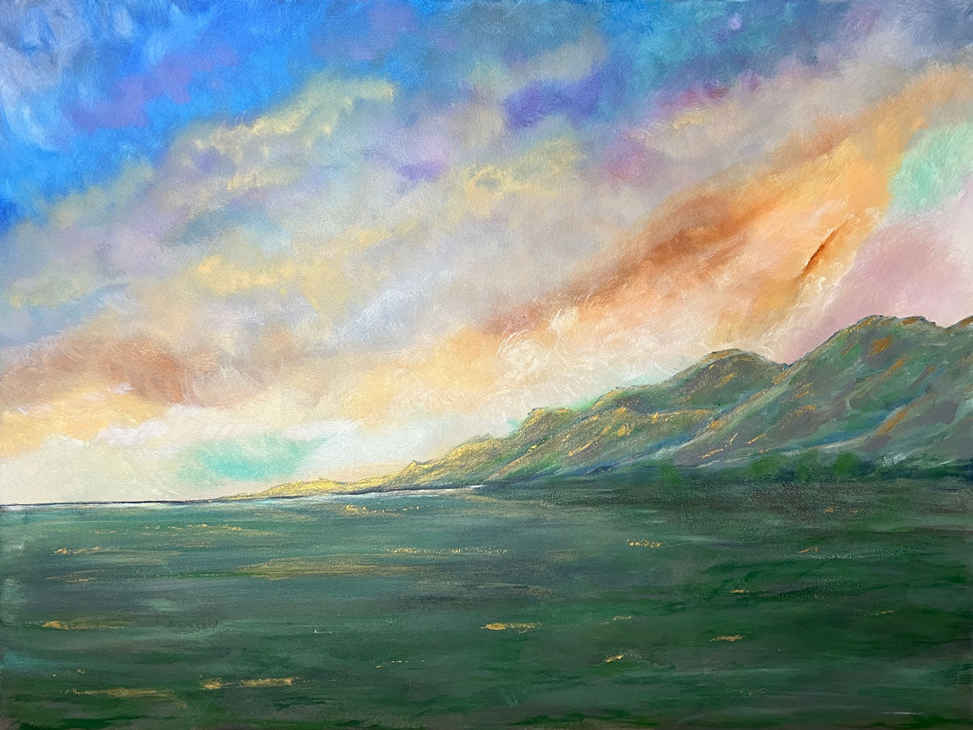 ORIGINAL CANVAS ART "Big Skies"